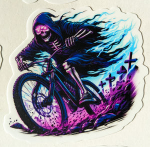 Grim Reaper Color Sticker