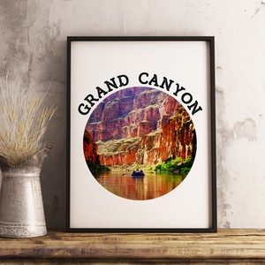 Grand Canyon Color 13 x 19 Poster Print