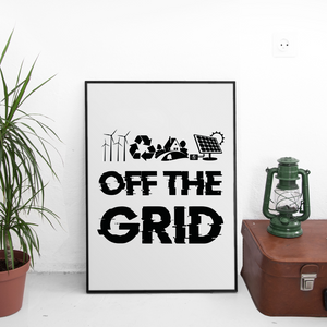 Off The Grid 13 x 19 Poster Print