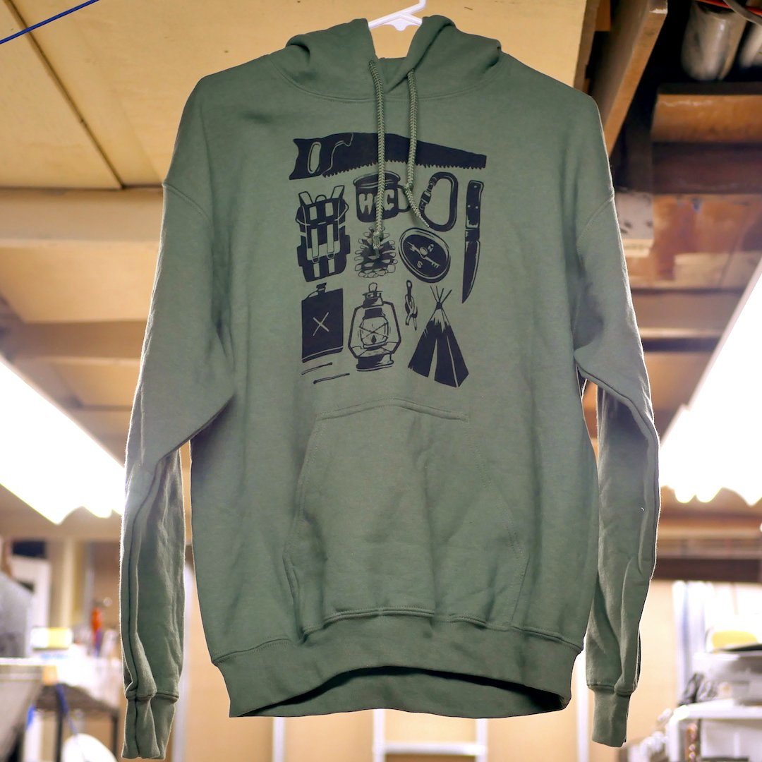 XL Limited Edition Camp Life Hoodie (LAST IN STOCK)