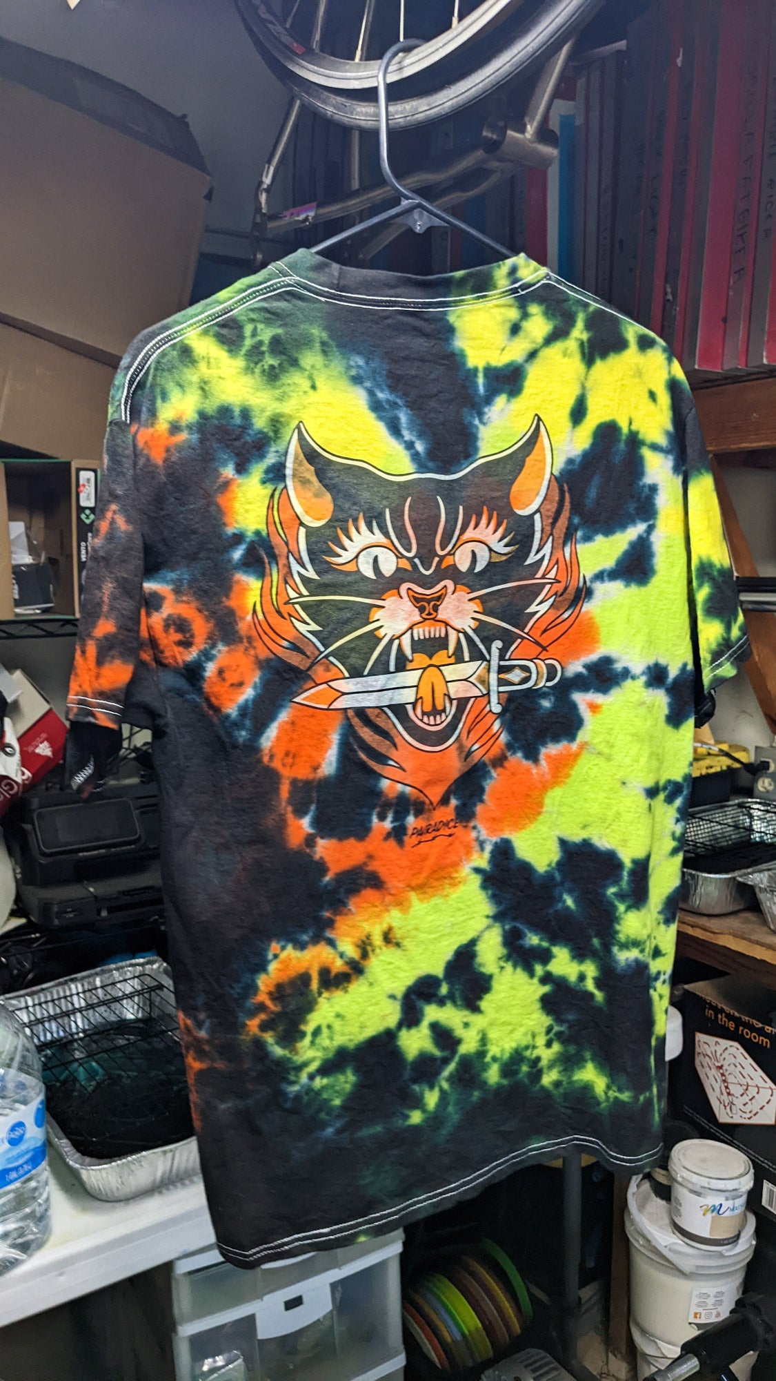 Limited Edition "Wild Cat" Tie-Dye T