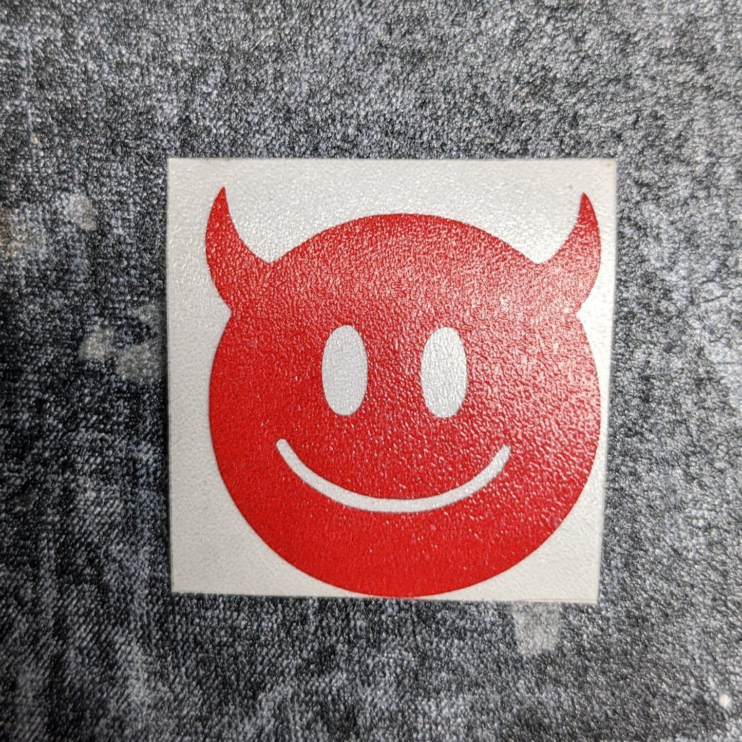 "Happy Devil" Vinyl Decal