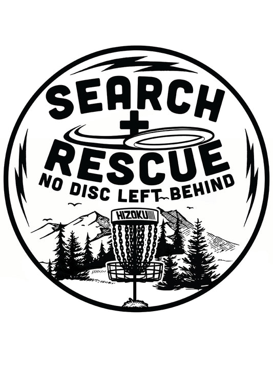 Limited Edition Search and Rescue Disc Golf 13 x 19 Poster Print
