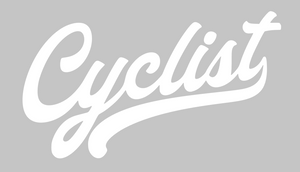 Limited Edition "Cyclist" Vinyl Decal