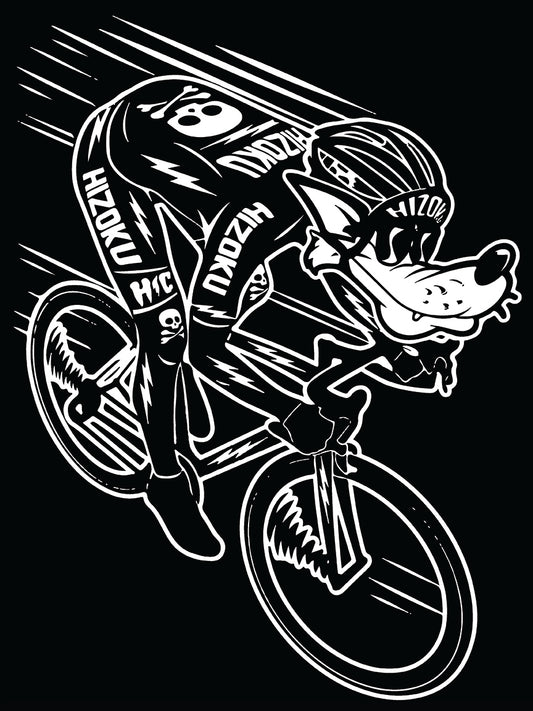 "Wolfy Speed Cyclist" T