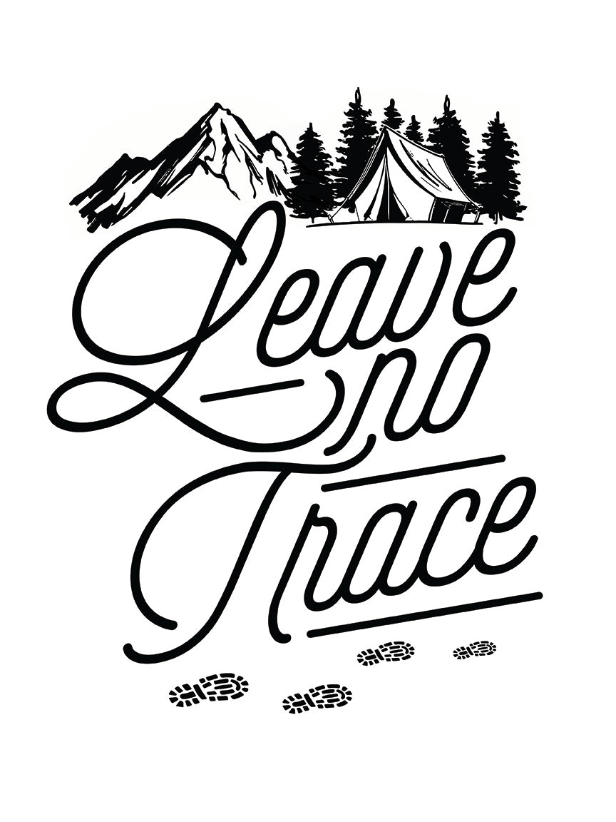 Leave No Trace 13 x 19 Poster Print