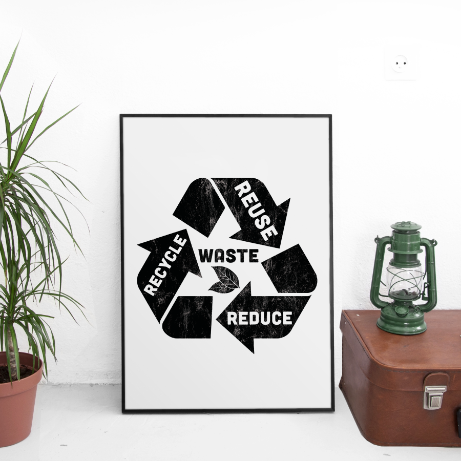 Recycle 13 x 19 Poster Print